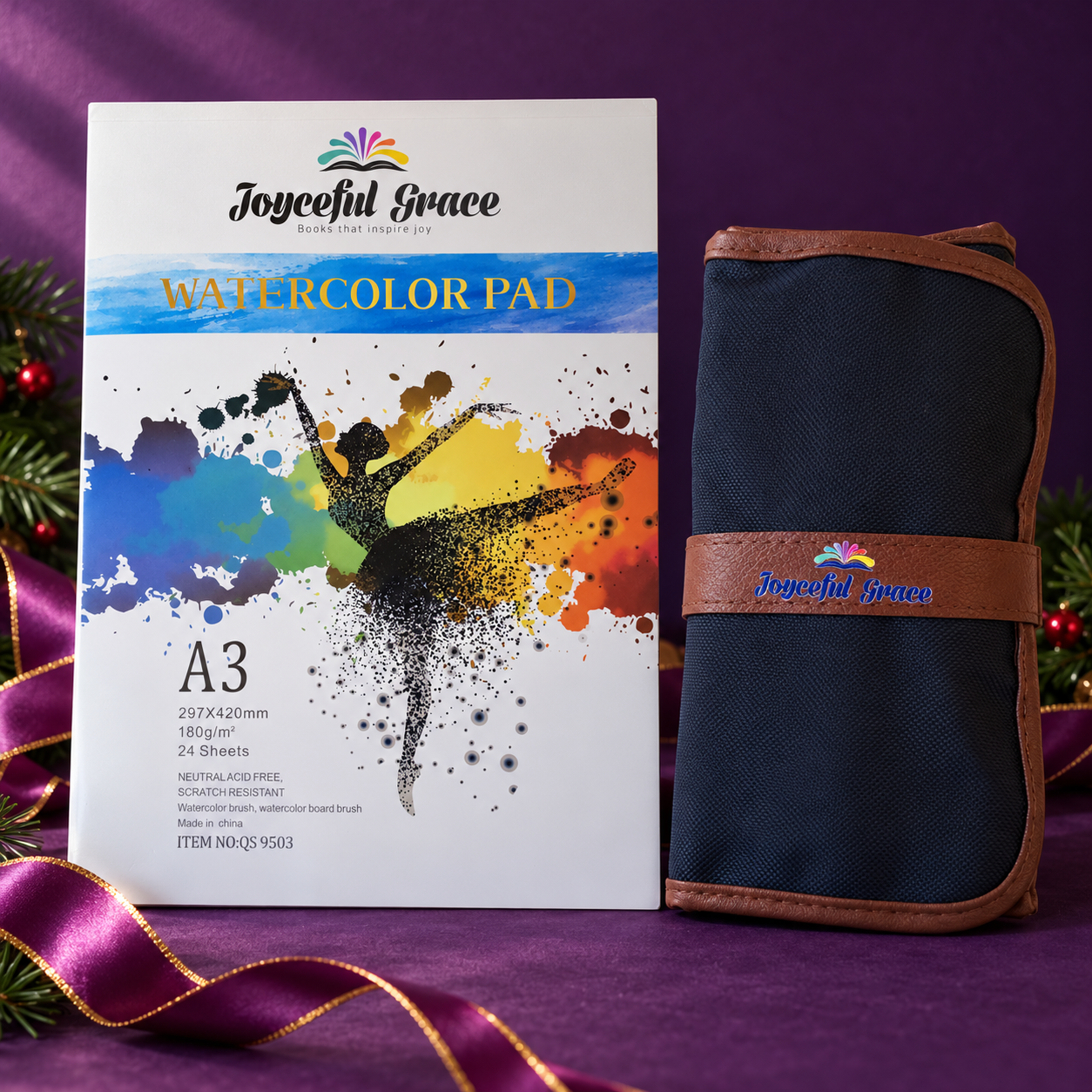 Watercolor Pad + Sketching Set